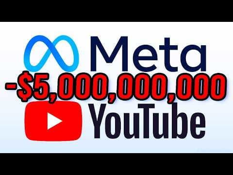 Meta Is Trying To Make YouTube Pay $5,000,000,000?