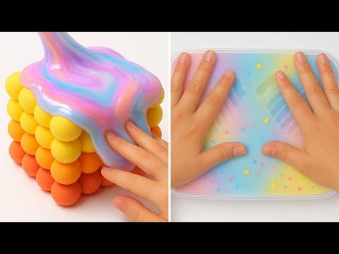 1 Hour Of Oddly Satisfying Slime ASMR - Relaxing When Stressed Or Sleepy