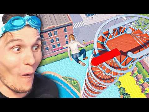 Ich baue den HÖCHSTEN SPRINGTURM DER WELT in meinem WASSERPARK