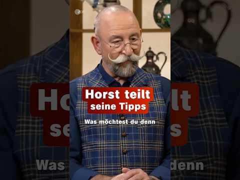 Rollentausch mit Horst? | Bares für Rares #shorts