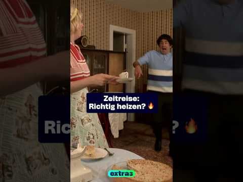 Zeitreise des Heizens #Shorts #extra3