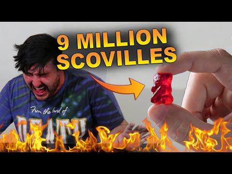 Worlds Hottest Gummy Bears (9 MILLION SCOVILLES)