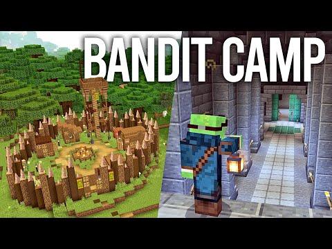 Building Dwarven Ruins & Bandit Camp! - Let's Play Minecraft 689