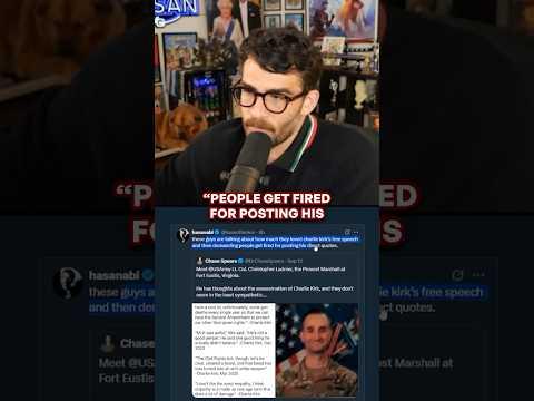 people are getting fired for quoting charlie kirk
