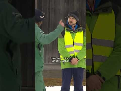 Alman Stimpel trifft auf Snowboardlehrer| Verstehen Sie Spaß?