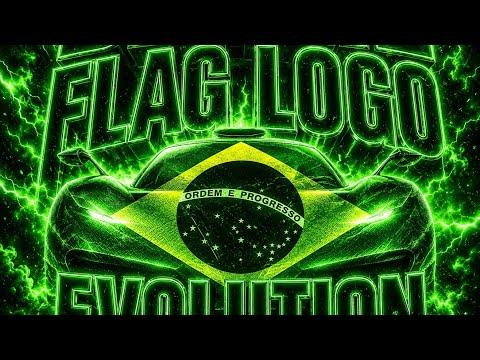 BRAZIL FLAG Evolution Historical Logos (Slay Phonk) #trending #phonk #slay #brazil #flag #history 