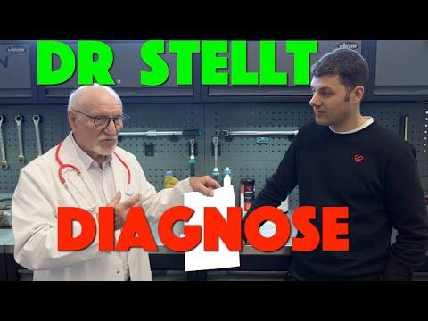 Dr Motoröl Test zu Besuch bei Motoren Zimmer in der Werkstatt
