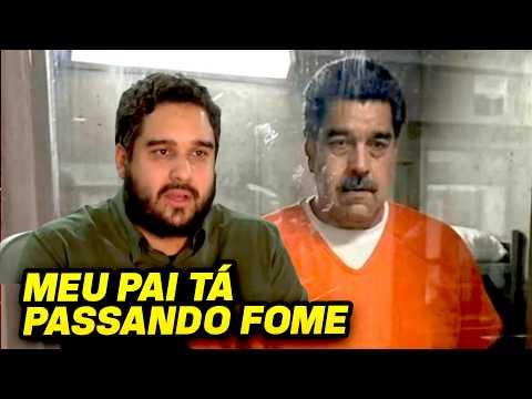 FILHO DE MADURO DIZ QUE O PAI É POBRE E NÃO TEM DINHEIRO NEM PRA COMPRAR COMIDA
