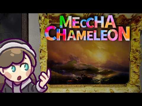 I'm In This Painting | Meccha Chameleon With Friends!