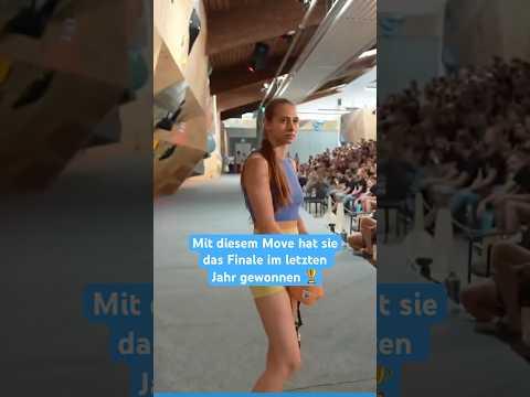 DARIA NESTERENKO packt wieder ihren besten Move aus 💪🏻 | BOULDER BUNDESLIGA #climbing
