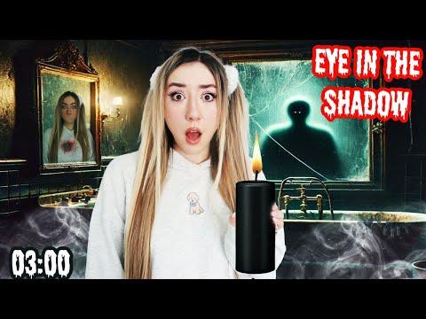 SPIELE nicht alleine The Eye in the Shadow Ritual Challenge vor einem SPIEGEL zu Haus 3 Uhr Nachts