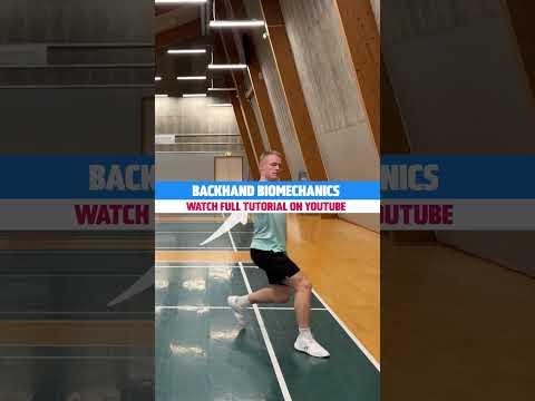 High Backhand Biomechanics