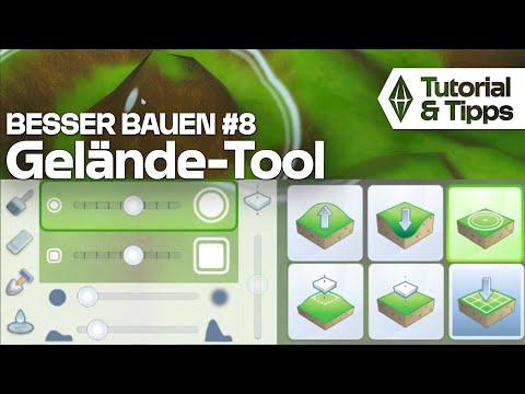 Baumodus Tutorial #8: Gelände-Tool | Die Sims 4 Tools zum Bauen im Tutorial mit Tipps & Tricks