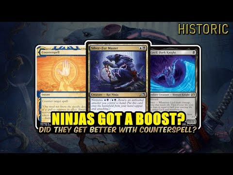 Cecil and Counterspell Tech In Ninjas? Did This Get Any Better? | Historic BO3 | MTG Arena