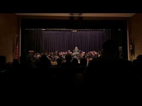 BCMS 7th grade band preforming “Frosty the Snowman”