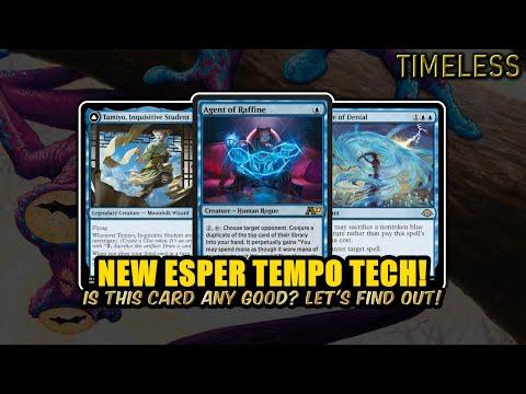 Flare Is Always Up Now – Agent of Raffine in Esper Tempo! | Timeless BO3 | MTG Arena