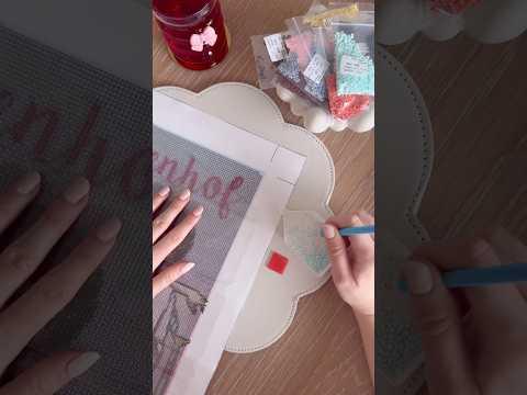 ASMR Diamond Painting 😌✨ bastel mit mir live #ViktoriaSarina