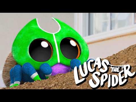 Lucas the Spider's Mighty Boop Adventure + More Lucas The Spider Cartoons for Kids