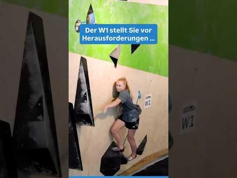 LUCIA DÖRFFEL kämpft um jeden Zug bis der W1 in Berlin getoppt ist 🔥 | BOULDER BUNDESLIGA #climb