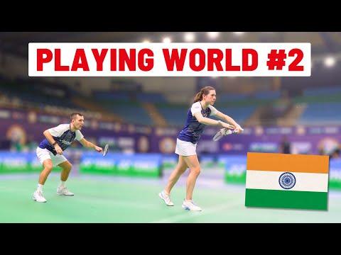 Badminton Insight vs. World Rank 2 (India Open Vlog)
