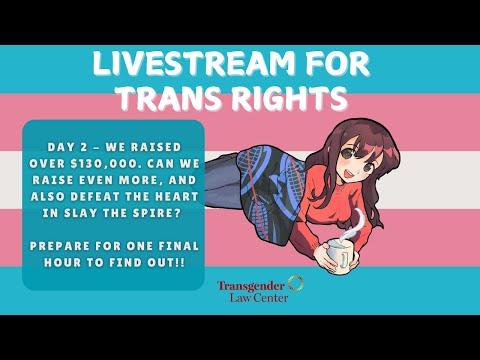 One More Hour And $1500 To Go To Raise $150,000 For Trans Rights