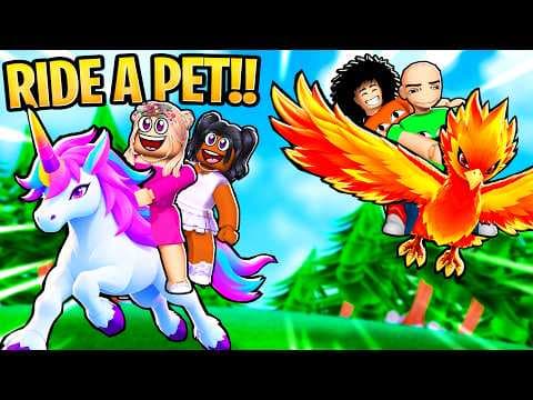 BOBBY PLAYS RIDE A PET (Funny Moments)
