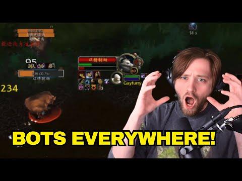 This Chinese WoW Server Is Overrun With Bots...