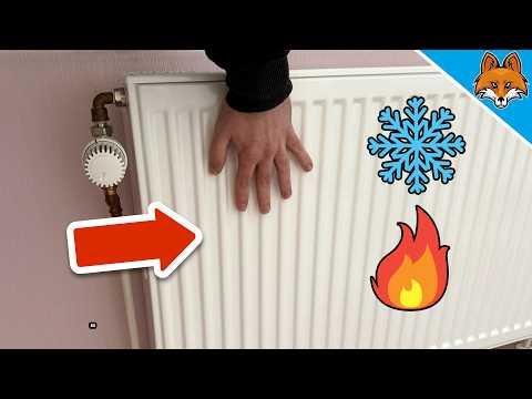 Heizung wird nur oben/unten warm💥(In 2 Minuten selber beheben)🤯