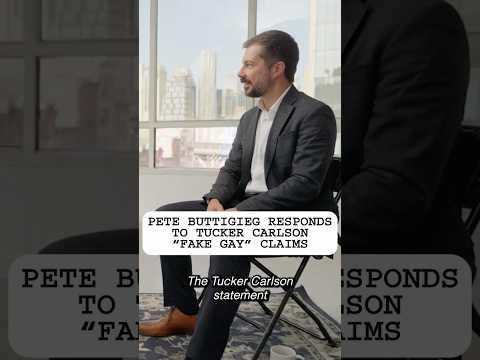 Pete Buttigieg responds to Tucker Carlson