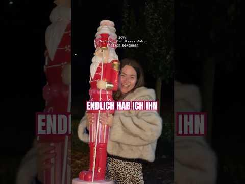 XXL NUSSKNACKER ALS WEIHNACHTS DEKO!