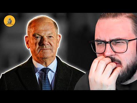 Die letzten Momente von Kanzler Scholz... 🧐  Der Große Zapfenstreich