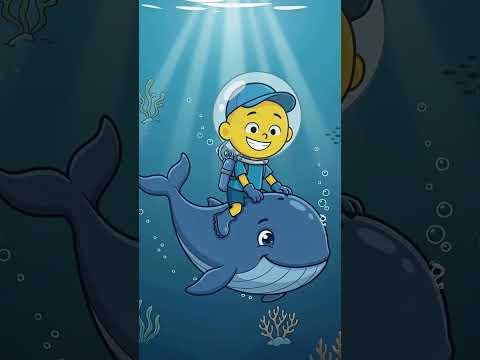 Ocean fun 🌊 Bimo swims 🐠💛 #bimo #cartoon #bimoonline