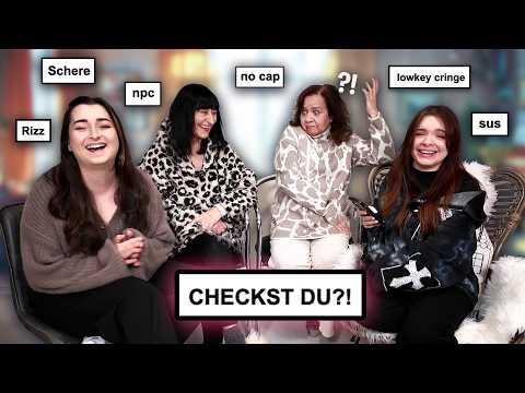 Unsere MAMAS erraten Jugendwörter ☠️😭