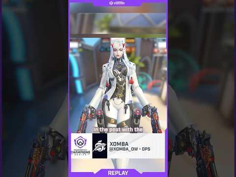 The donut from Xomba just to rub it in 💀 #OWCS #Overwatch #overwatchclips