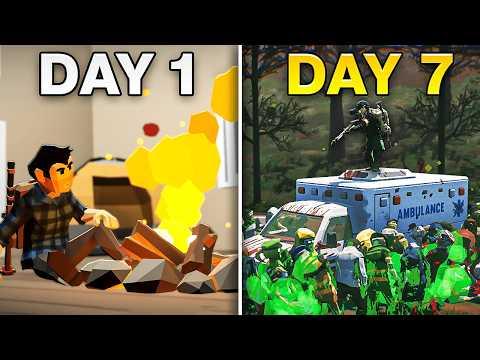 I Tried Suriving in a Zombie Apocalypse for 7 Days