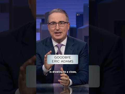 Goodbye Eric Adams #lastweektonight