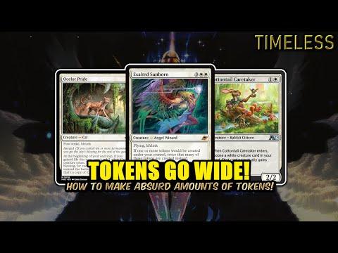 Make Absurd Amounts of Tokens! – Mono White Tokens | Timeless BO3 | MTG Arena