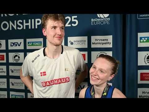 "Crazy atmosphere, crazy experience, so grateful"- Toft/Magelund wins the European Championships