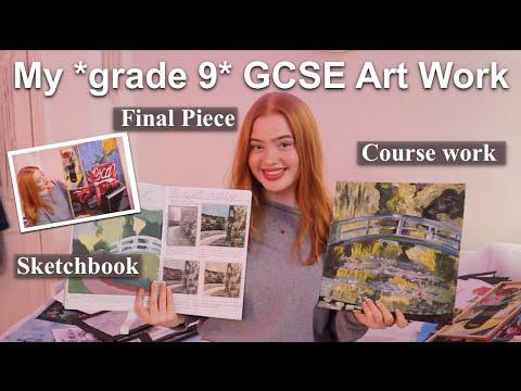 My *Grade 9* GCSE Art Work *Sketchbooks, Course work & Final pieces | Ruby Rose UK