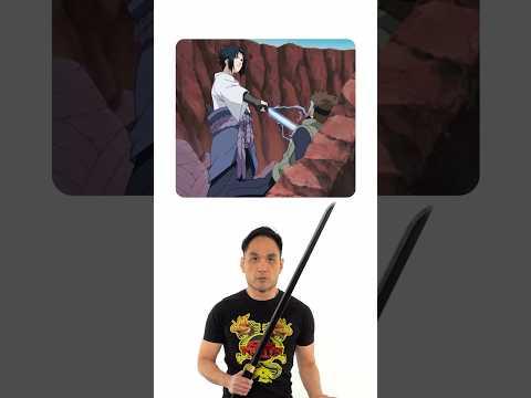 How Legit is Sasuke’s Sword in Naruto? #shorts