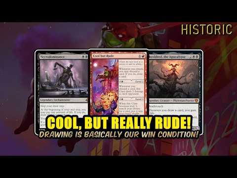 DRAW = WIN?! Cool… But Rude Combo | Historic BO3 | MTG Arena