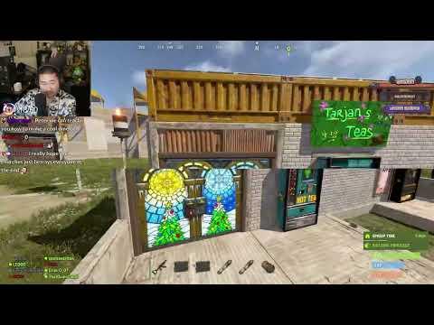 9 28 25🚨EXCLUSIVE RUST DROP🚨 FUSLIE／PETER DOUBLE DOOR SKIN ｜ EU SHIFT RUST NOOB LEARNS NEW STUFF
