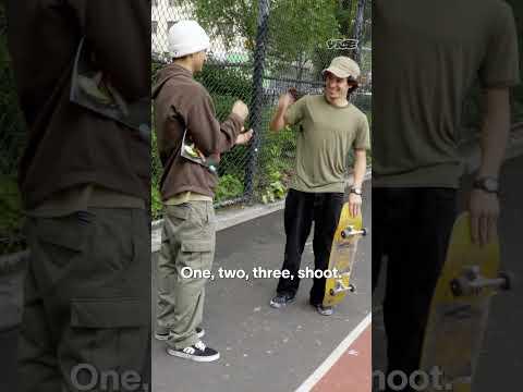Playing SK8 for a free VICE magazine: @TajCam vs. New Yorkers