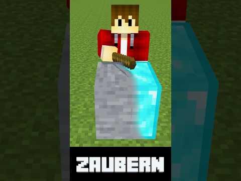 Zaubern in Minecraft ? | LarsLP #minecraft #shorts #viral