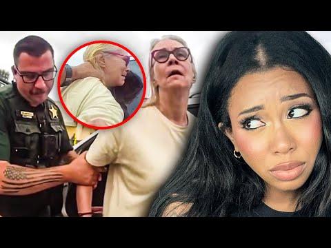 GRANDMA KAREN goes FERAL on cops and it escalates FAST