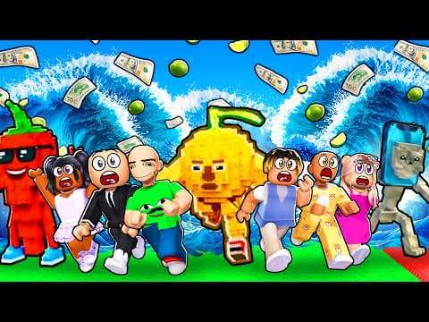 BOBBY & FRIENDS PLAY SELL LEMONADE & ESCAPE TSUNAMI FOR MICHEAL JACKSON!