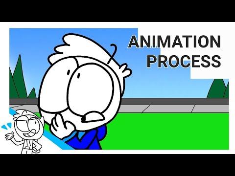 ANIMATION PROCESS | Reven Worried - Test Animation