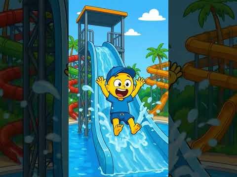 Bimo’s Water Park Adventure! 💦🎢 #bimo #animation #bimoonline #cartoon #funny