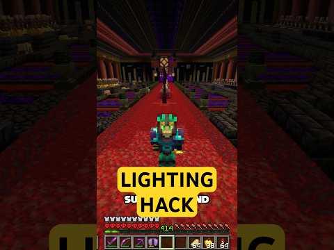 The SECRET Lighting Technique Minecraft Pros Use!