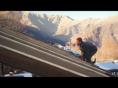 #190 All Rafters in Place, Water Heater install, Christmas decorations